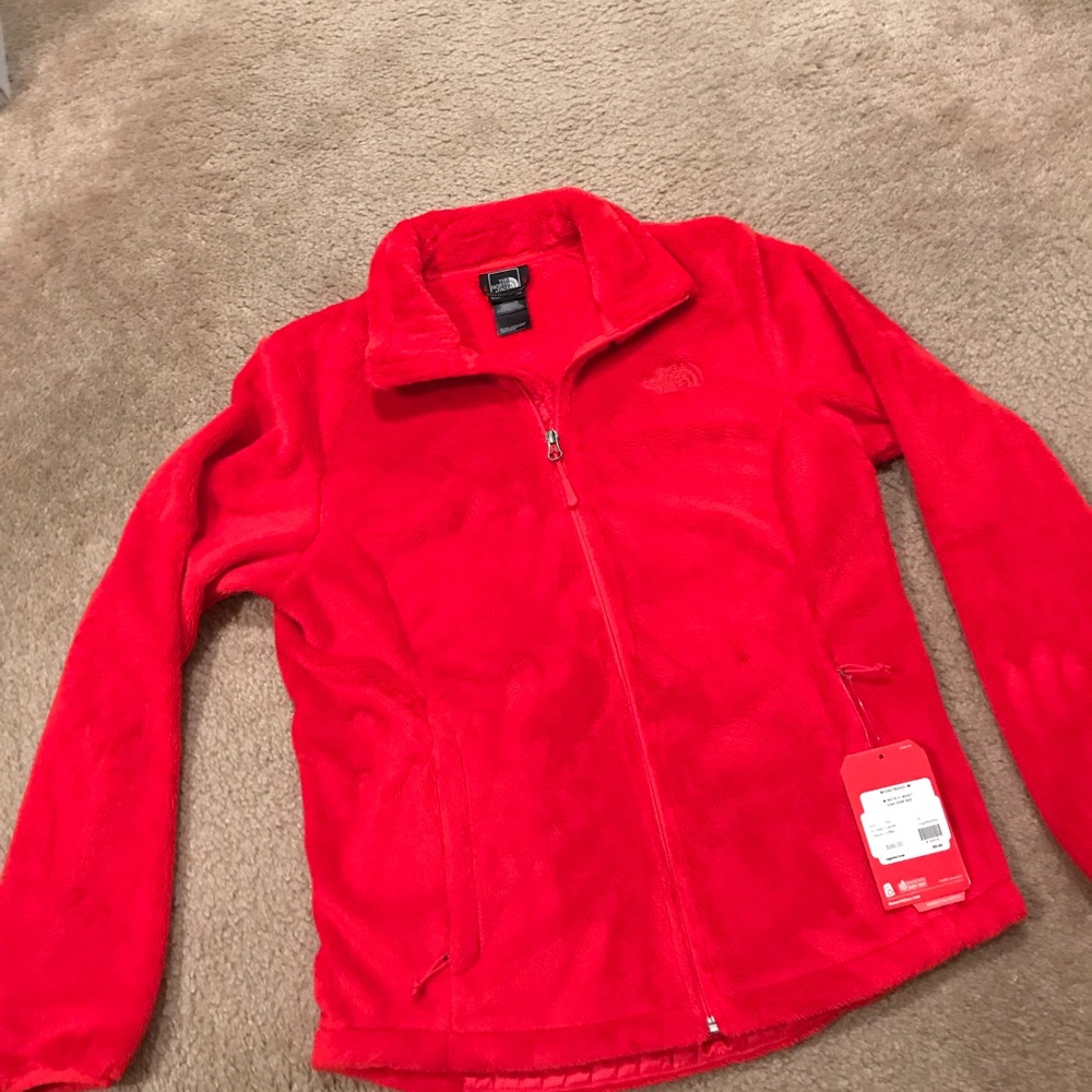 North Face Osito 2 Jacket Medium Red